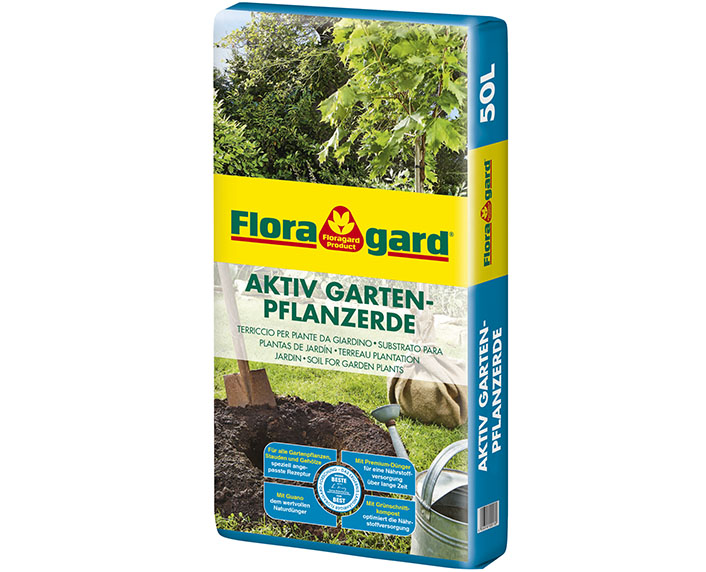 Sustrato activo reducido en turba para el jardín 
